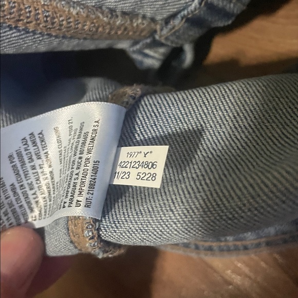 American Eagle Denim Button-Up Halter Top Sz Med - Picture 6 of 6